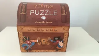 Puzzle Piratas Cofre 48 Piezas Crocodile Creek