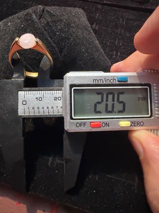 Anillo elegante en acero inoxidable chapado en oro