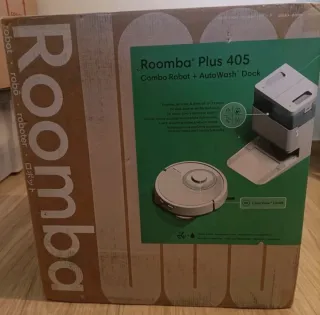 Aspirador y Fregasuelos Roomba Plus 405 Combo.