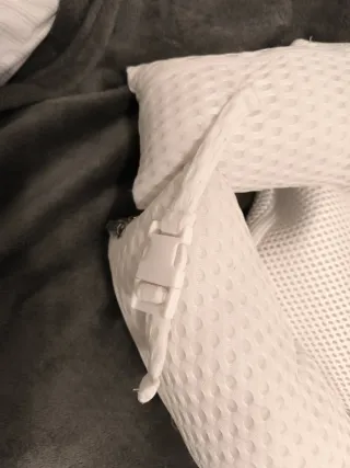 Cojín nido bebé blanco