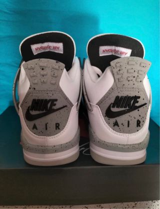 jordan 4 white cement