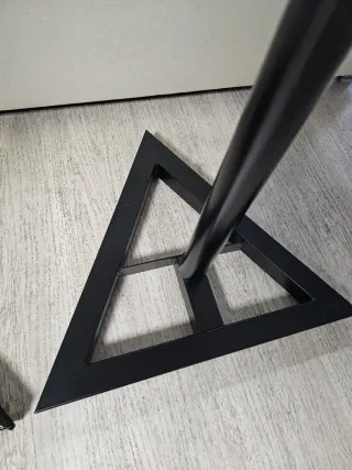 Pareja Soportes Altavoces AudibaX Negros