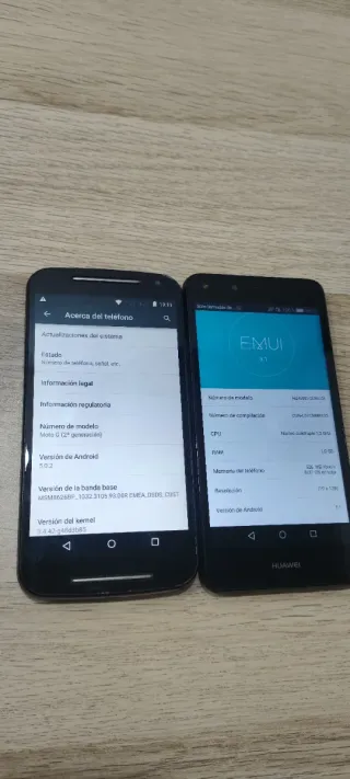 Lote 2 telefoni Huawei Y6 e Motorola Moto G
