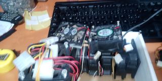 LOTE 10 VENTILADORES CAJA 60MM