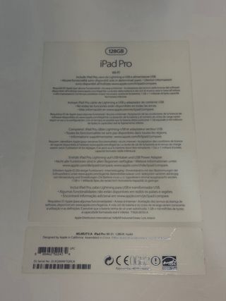 iPad Pro 12.9 128GB Wifi Dorado
