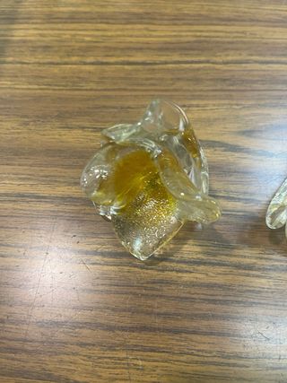 3 Flores Cristal Murano Lámparas