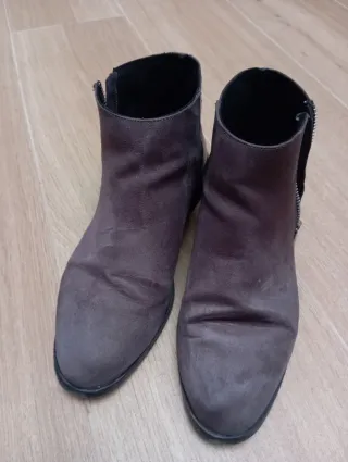 Botines grises Stradivarius talla 39