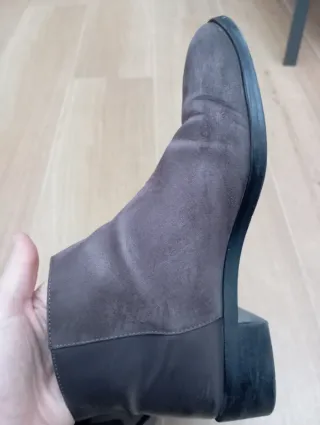 Botines grises Stradivarius talla 39