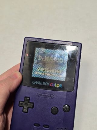 Consola Game Boy Color azul oscuro nintendo -