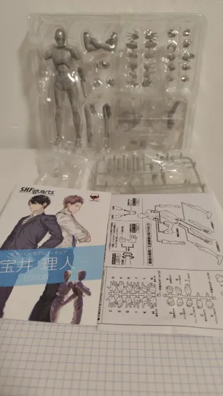 Set de figura masculina para guía de dibujo