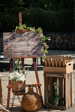 Cajas de madera vintage (pack-2)