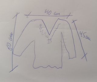 Camisa marca "Luna Llena" Talla 46