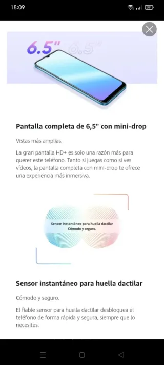 MOVIL REALME C21 ¡¡¡NUEVO!!!