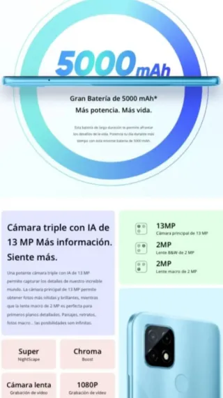 MOVIL REALME C21 ¡¡¡NUEVO!!!