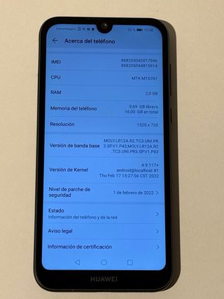Huawei Y5 2019 (AMN‑LX9) en muy buen estado