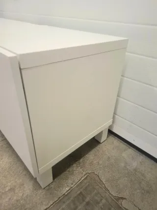 Mueble de salón blanco Ikea