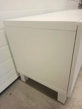 Mueble de salón blanco Ikea