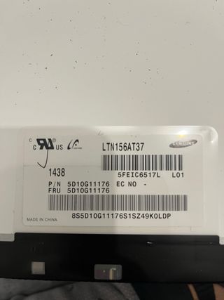 Pantalla Repuesto LTN156AT37 Samsung