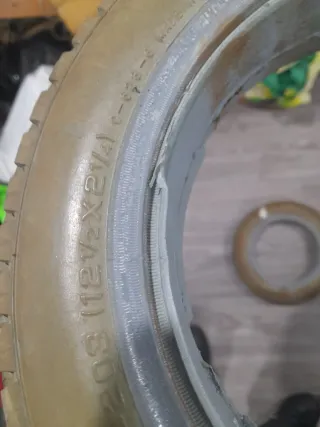 Rueda maciza Primo Powertrax para silla