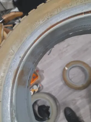 Rueda maciza Primo Powertrax para silla