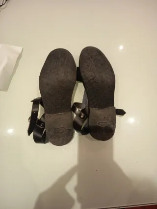 Sandalias Procesión Yacente Zamora Negras