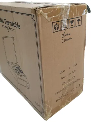 Tocadiscos Audio Turntable S450 Nogal