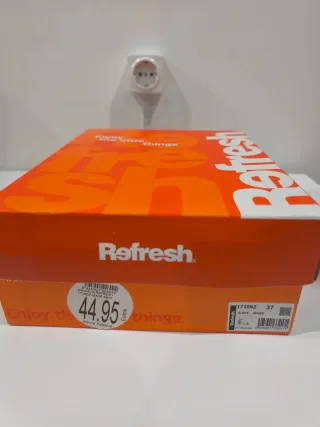 Sandalias azules tacón bajo