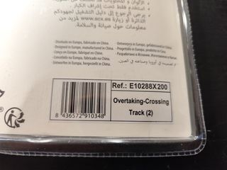 Pistas Cambio de carril Scalextric advance NUEVAS