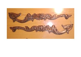 Tallas o figuras de madera talladas a mano