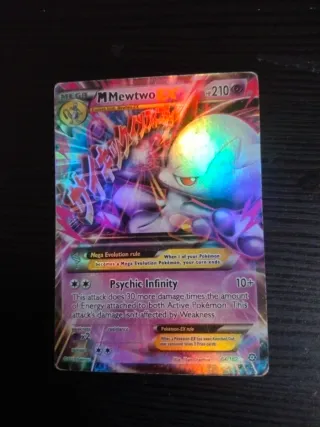 Carta Pokémon M Mewtwo EX