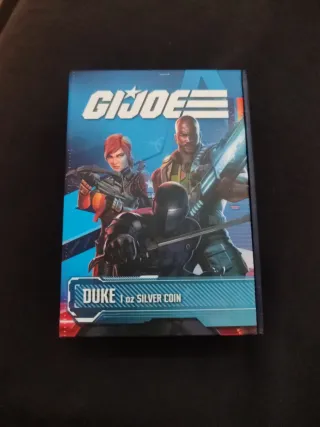 Moneda Plata 1 oz G.I. Joe Duke