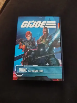 Moneda Plata 1 oz G.I. Joe Duke