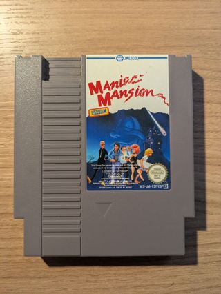 Maniac Mansion - NES - PAL ESP - Completo