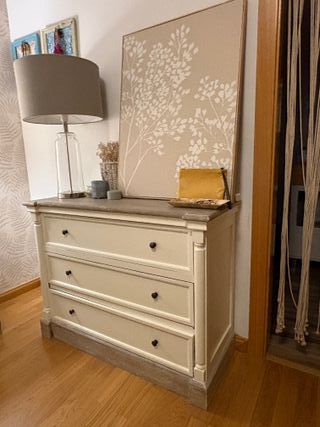 Cómoda Provenzal Madera Maciza