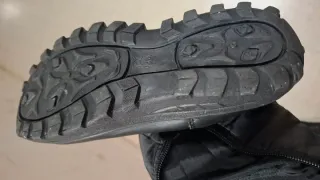 Botas de Nieve Negras con Cremallera Talla 36