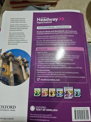 Headway digital Gold B2