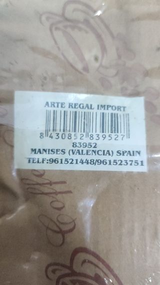 Juego tazas de café