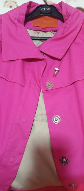 Parka rosa de Tintoretto. Talla 42