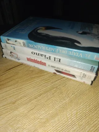 Lote 4 películas DVD SOLO 3€