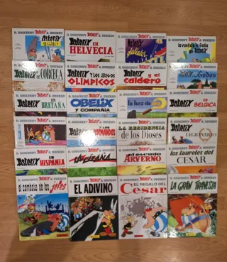 Cómics Asterix y Obelix (24 Tomos)