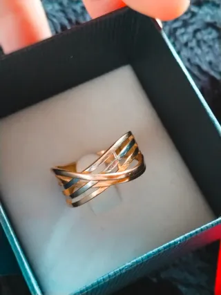 Anillo Oro 18k Multicolor