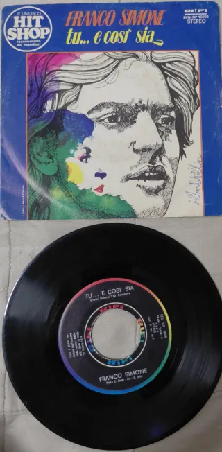 Franco Simone Tu... e cosi sia 45 giri