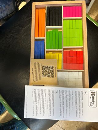 Regletas Matemáticas Montessori Andreu Toys
