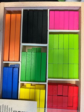 Regletas Matemáticas Montessori Andreu Toys