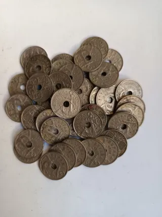 40 monedas 50 centimos 1949 y 1963