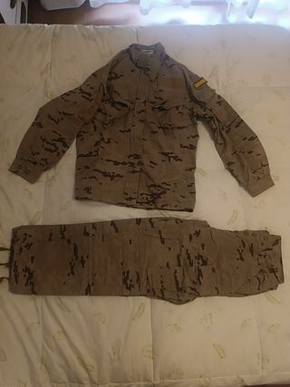 Disfraz uniforme militar camuflaje coleccionismo