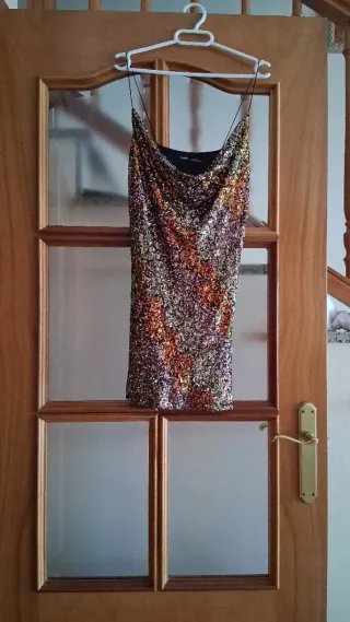 Vestido lentejuelas fiesta