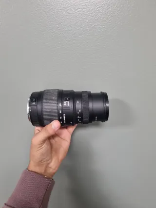 objetivo Canon Sigma 70-300mm f/4-5.6