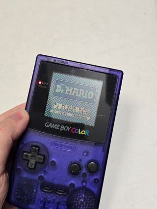 Consola Game Boy Color midnight blue nintendo -