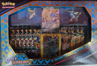 Caja Pokémon Zacian V Cenit Supremo